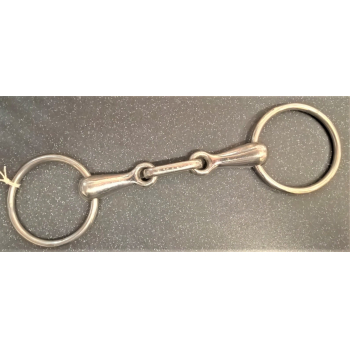Abbey Loose Ring Long Link 21mm Dick Christian S/Steel Snaffle 5