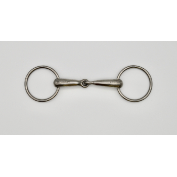 Coronet Loose Ring Hollow Mouth Jointed 18mm S/Steel Snaffle 4 1/2