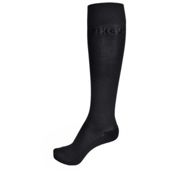 Pikeur Knee Length Socks with Rhinestone Logo